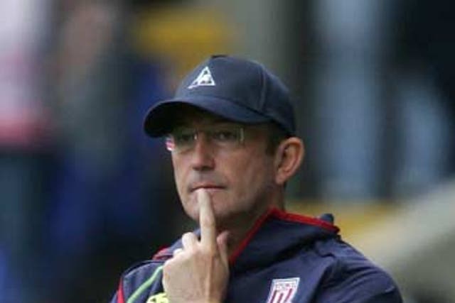 Beattie reportedly came to blows with manager Tony Pulis