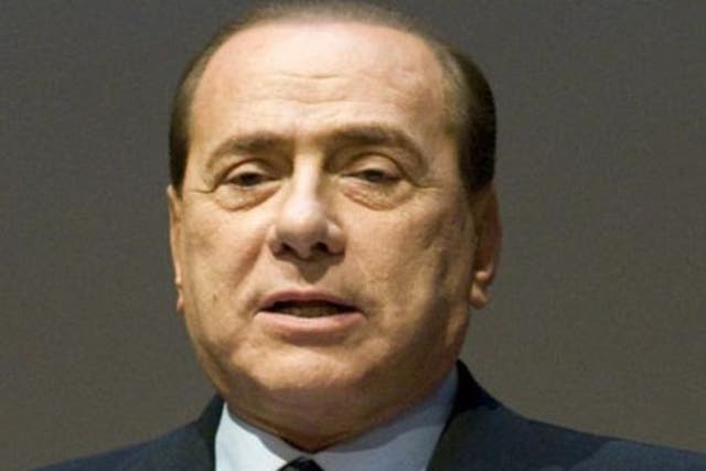 Berlusconi has criticised the formation at AC Milan