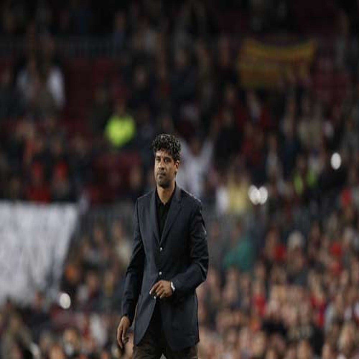 Galatasaray's new head coach Frank Rijkaard during his first