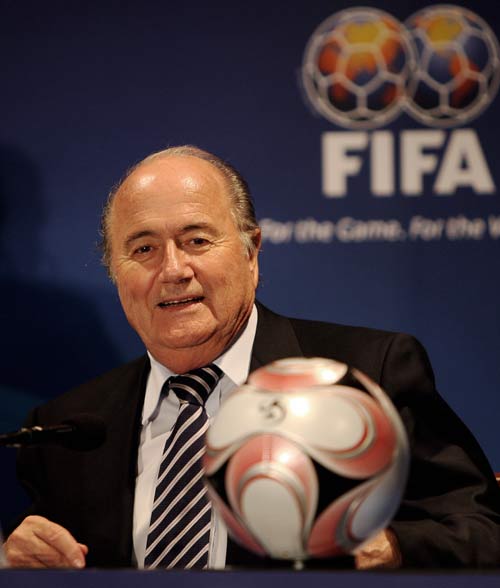 Blatter ruled out a salary cap