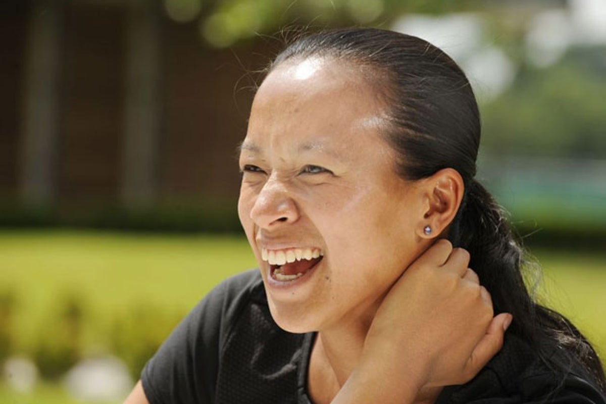 Anne Keothavong: 'I didn't want to lose my handbag. It wasn't like he ...