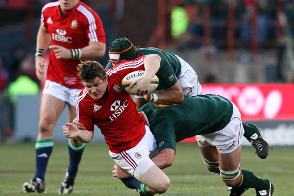 O'Driscoll's Lions tour cut short | The Independent | The Independent