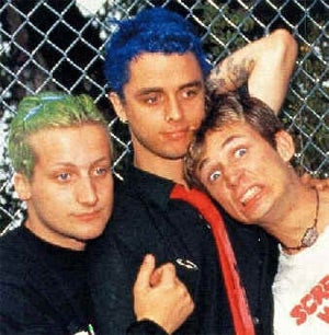 Green Day at the time of the Dookie release