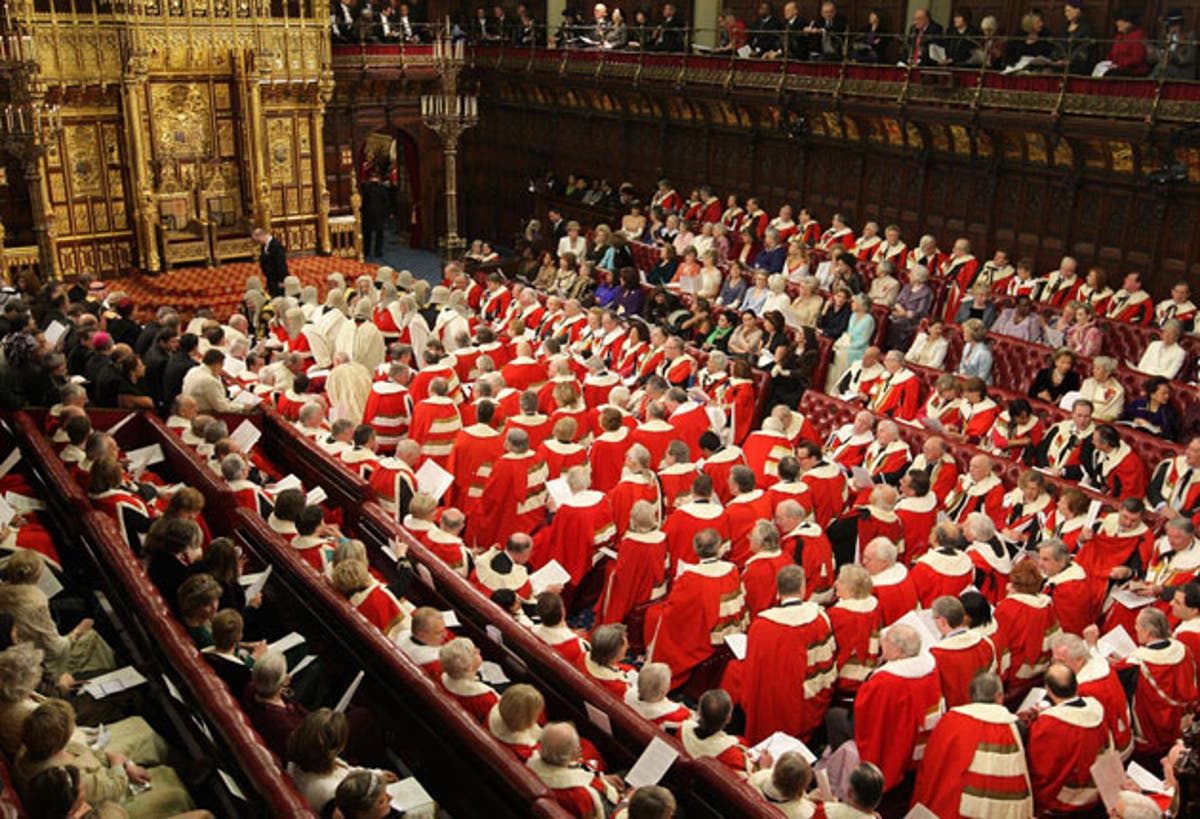 Peers line up to block House of Lords reforms The Independent The Independent