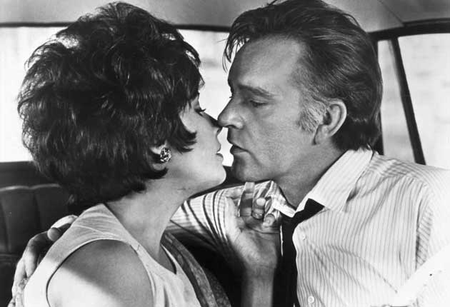 Elizabeth Taylor and Richard Burton