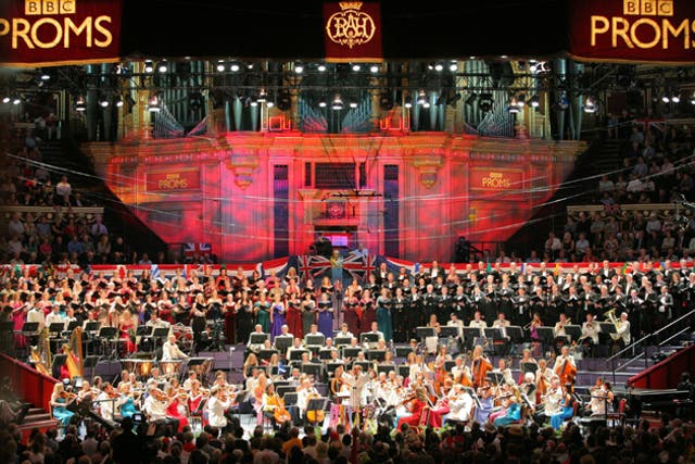 <p>The BBC symphony orchestra performs at the Last Night of the Proms </p>