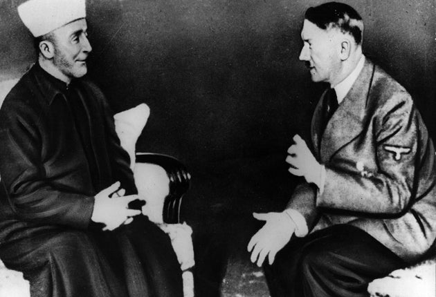 A new book accuses Haj Amin al-Husseini, pictured here in 1927, of responsibility for the Nazi genocide 