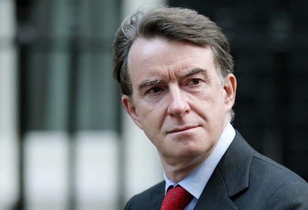 Lord Mandelson, who is also the First Secretary of State, is expected to stay in St Mary's Hospital in Paddington overnight.