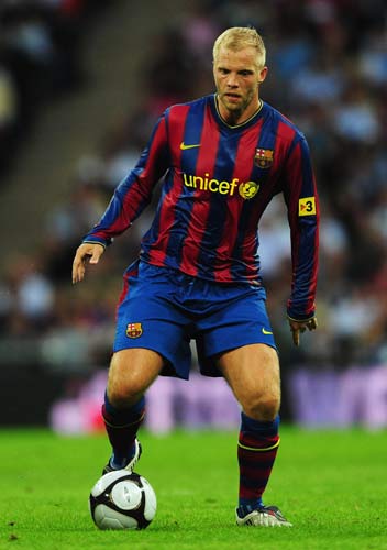 Gudjohnsen is likely to leave Barcelona this summer