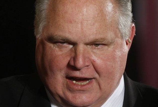 Limbaugh said the left's attitude is one of 'pessimism, darkness and sadness'