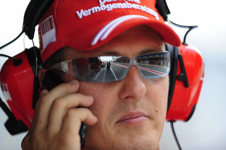 Schumacher was due to drive in Massa's absence