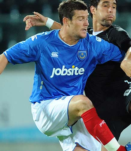 Nugent has struggled since signing for Portsmouth