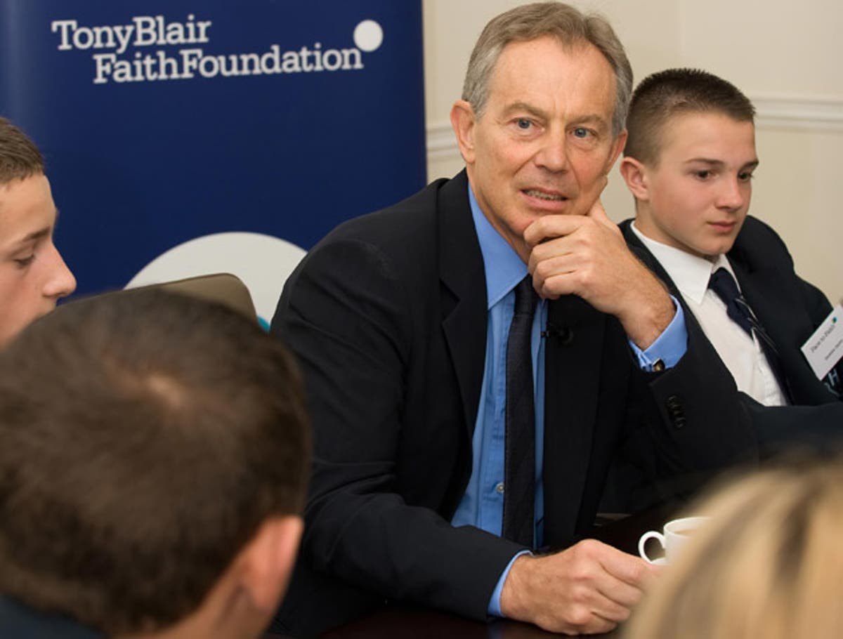 A question of faith: Tony Blair wants the world's children to talk
