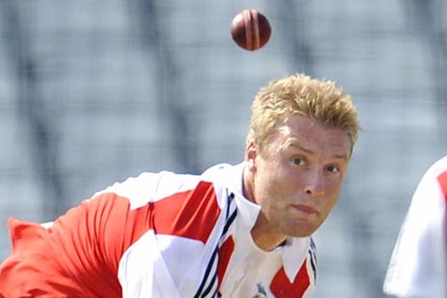 Flintoff is retiring from Test cricket at the end of the Ashes