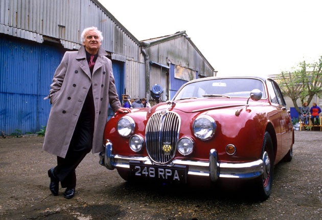Ullo John! Gotta new motor?: Inspector Morse (played by John Thaw, above), preferred a more classic mode of transport