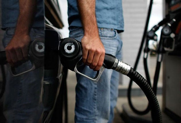 Average petrol prices have fallen to their lowest level for nine months