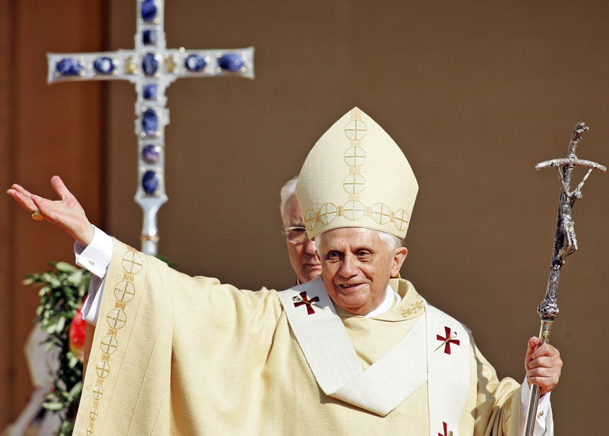 Pope Benedict XVI: set to ber first Pope to visit UK since 1982