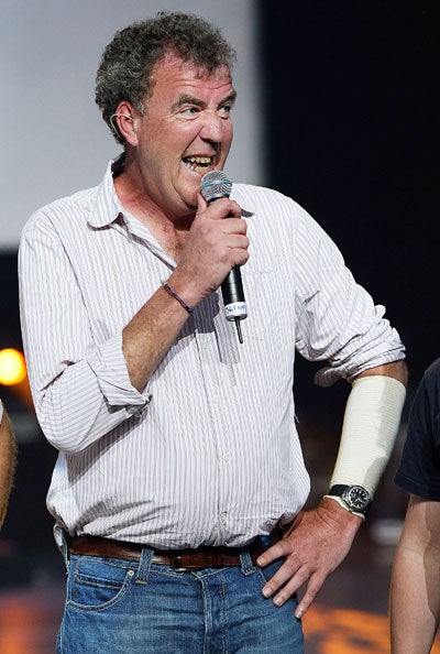 Jeremy Clarkson: targeted by climate changer protesters