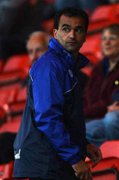 Martinez saw Wigan dumped out of the Carling Cup