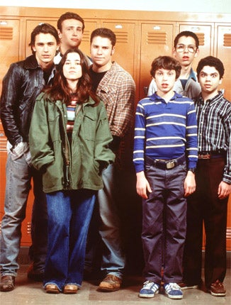 The cast of 'Freaks and Geeks'