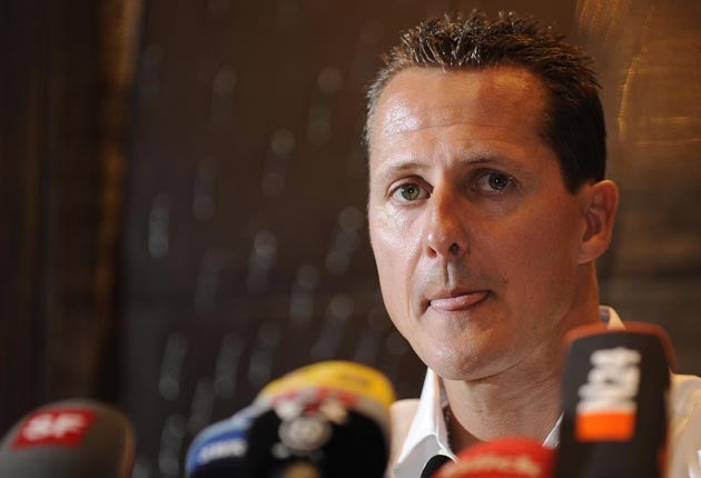 'Physically, I have been working out since December and I feel fresh and fit,' says Schumacher