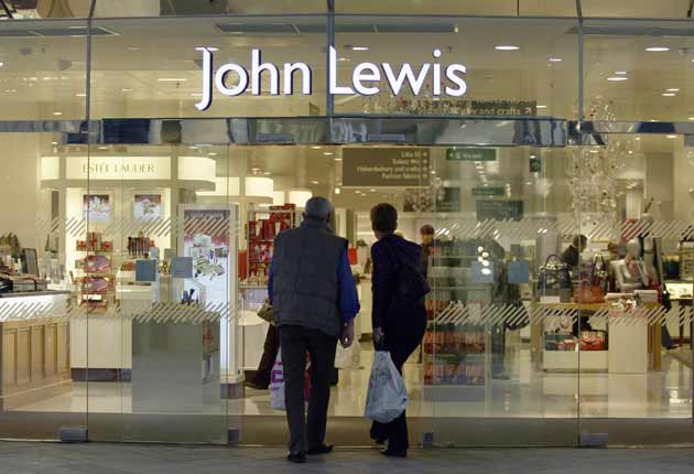 John Lewis is to turn the screws on its rivals Marks &amp; Spencer, Debenhams and House of Fraser by launching its biggest ever advertising campaign on Friday.