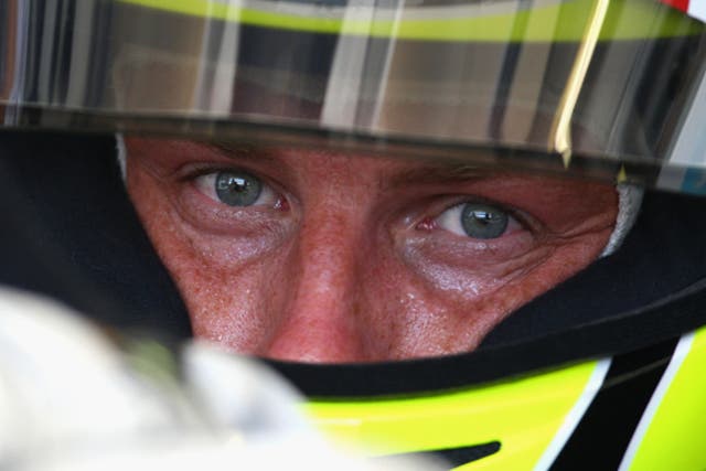 Button has seen his title charge falter