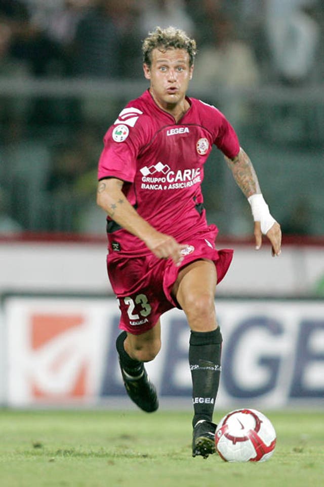 Diamanti helped Livorno secure promotion
