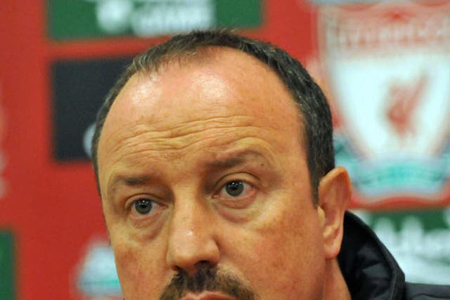 Benitez has seen his side make a stuttering start to the season