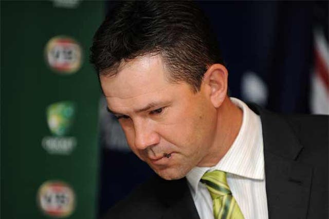 Ponting will be keen to salvage something from Australia's tour