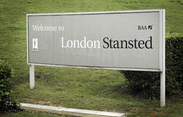 Passengers were advised to check in as normal despite a strike at Stansted Airport today