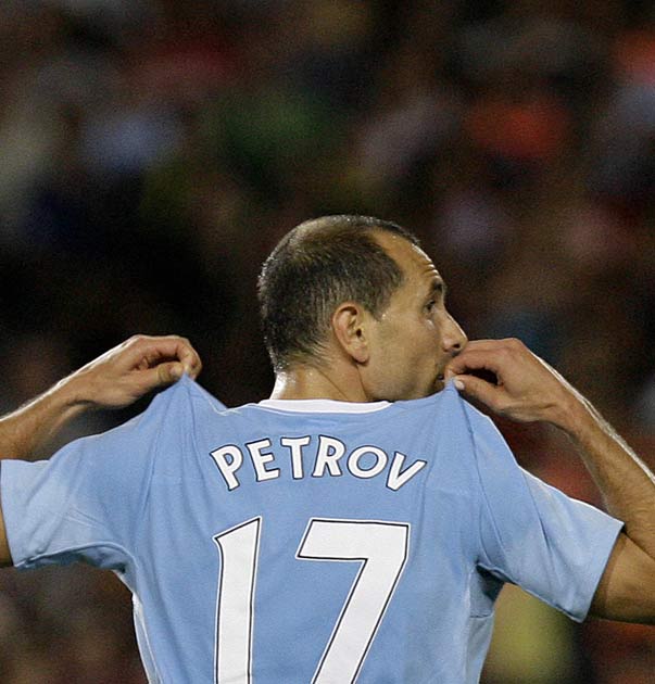 Martin Petrov can guide Manchester City back into the top four with victory over Blackburn tomorrow