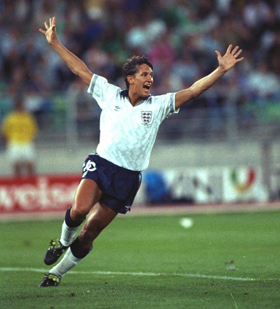 Gary Lineker scored in the 1990 World Cup semi-final