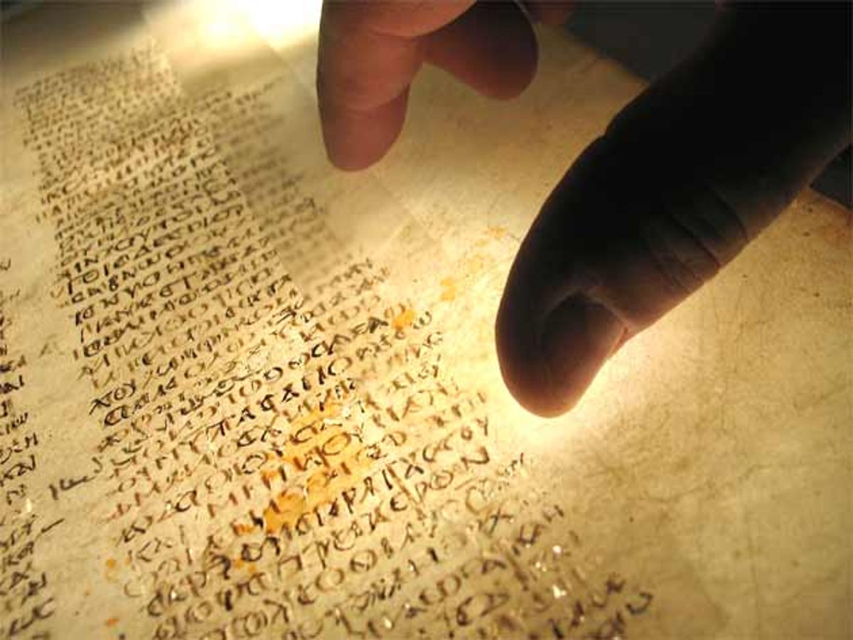 Fragment from world's oldest Bible found hidden in Egyptian monastery | The  Independent | The Independent