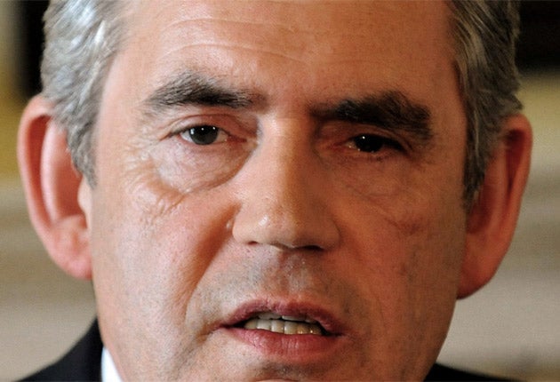 Gordon Brown stopped short of confirming explicitly that he had favoured releasing Megrahi from prison before his death