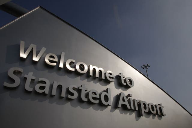 Flights were unable to land at Stansted Airport for several hours today