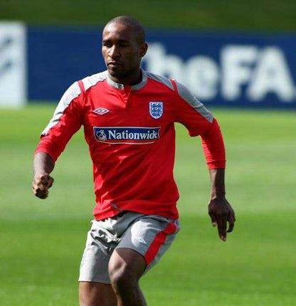 Defoe is desperate to make up for missing out on the 2006 World Cup