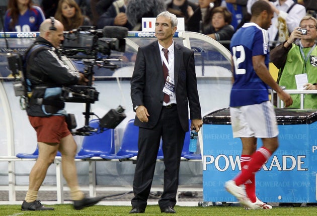 Domenech has been heavily criticised during his time as France manager