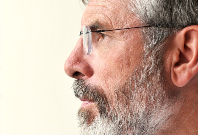 &quot;For as long as I have a memory, Jesus has been in there,&quot; said Gerry Adams in The Bible: a History.