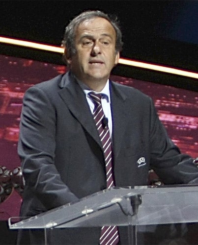 Platini has regularly spoken out against the Premier League