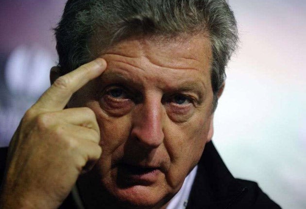 Hodgson plans to name a strong team for tomorrow's clash