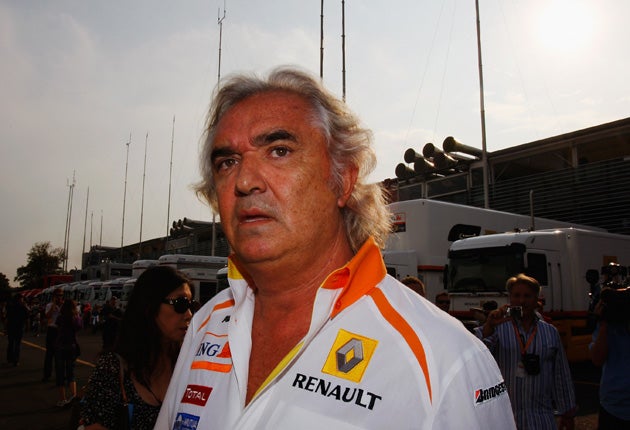 Briatore left Renault after he ordered a driver to crash