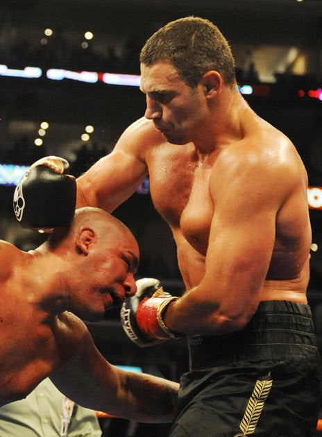 'I'm motivated to take his belt but I understand David and he's a smart boy,' says Klitschko