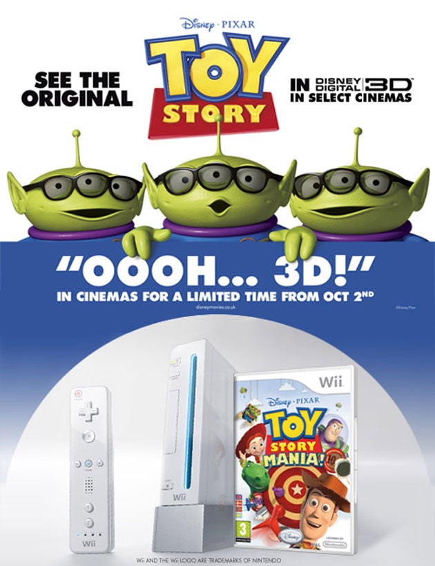 Toy story mania wii hot sale game