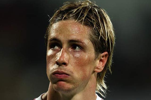 Torres will miss out on the tie at Anfield