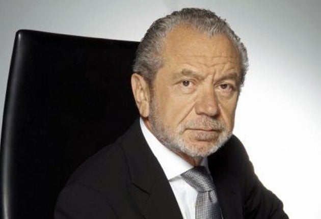 Sir Alan Sugar dismissed bosses of struggling small businesses as 'moaners' who 'live in Disney World'