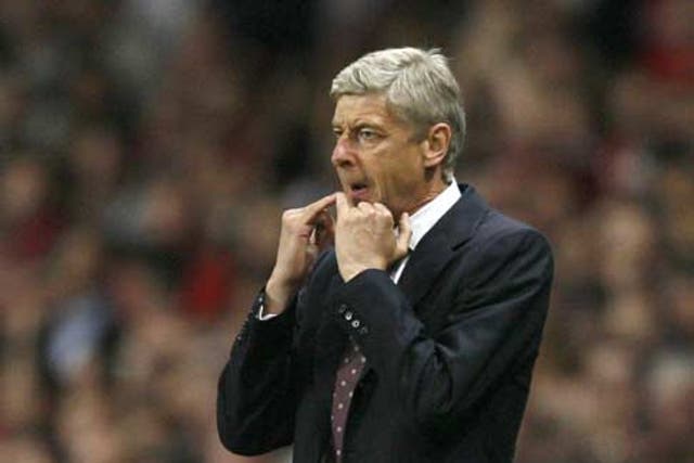 Wenger saw his side give away a two goal advantage
