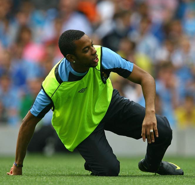 Robinho has extended the loan on the home he rents in Cheshire
