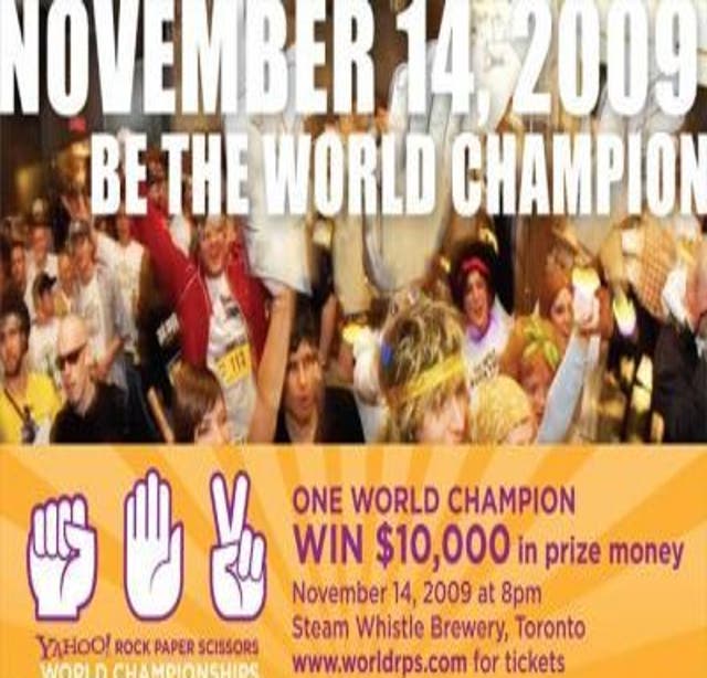 Rock Paper Scissors Championships in Toronto | The Independent | The Independent