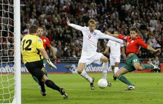 Peter Crouch's double against Belarus could put him on the plane for South Africa, but Fabio Capello still holds all the boarding cards